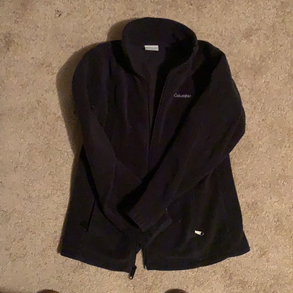 Black Columbia fleece medium
